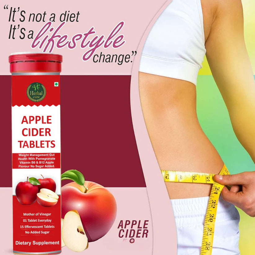 Apple Cider Weight Loss Tablet - Pack-of- 2- 30 Tablets