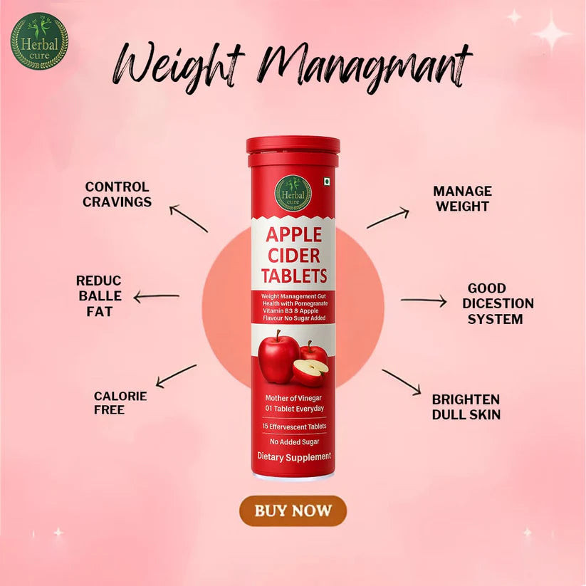 Apple Cider Weight Loss Tablet - Pack-of- 2- 30 Tablets