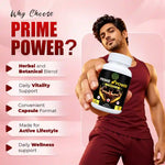 Prime Power Capsule -   Herbal Men's Wellness Capsule